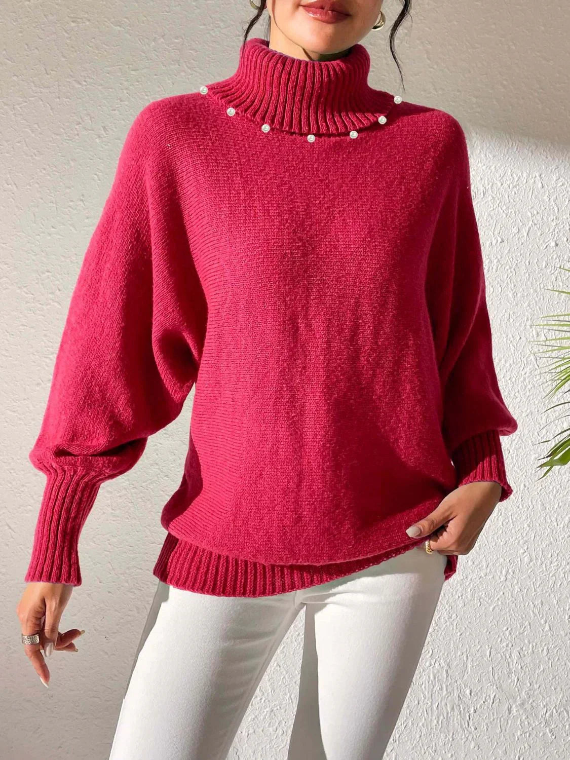 Isabella - Luxe Coltrui met Hoge Kraag