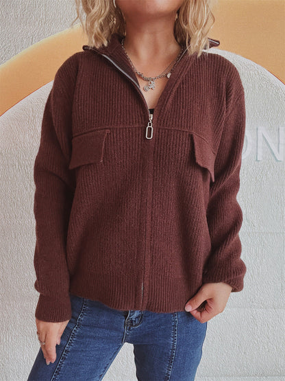 Sophie - Comfortabele Cardigan met Rits