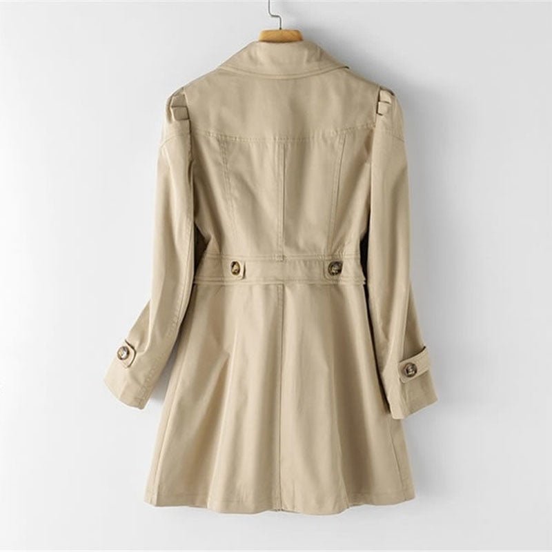 Tijdloze Trenchcoat met Verfijnde Details
