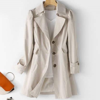 Tijdloze Trenchcoat met Verfijnde Details