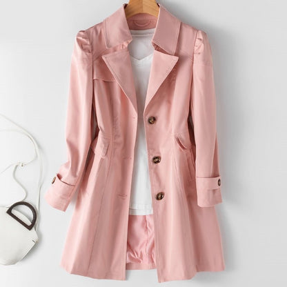 Tijdloze Trenchcoat met Verfijnde Details