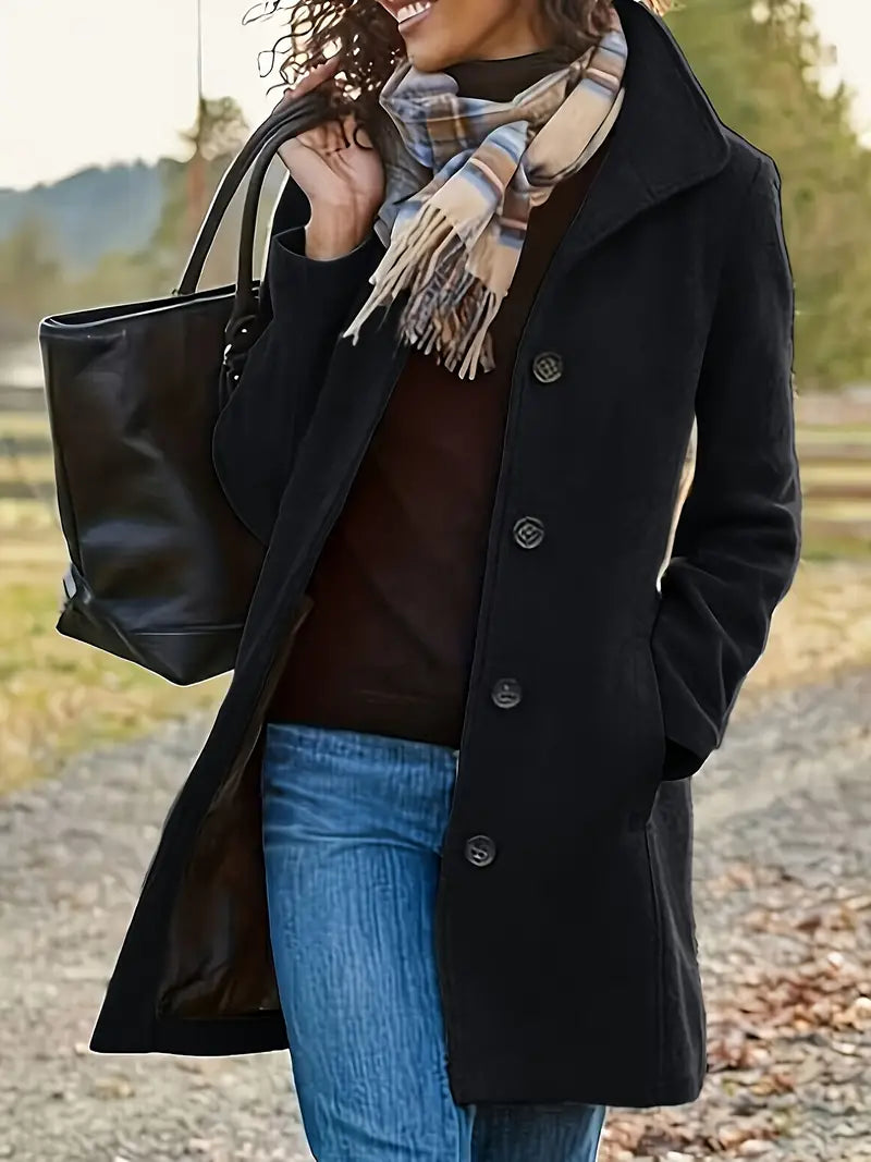 Elisa - Elegante Herfst- en Winterjas