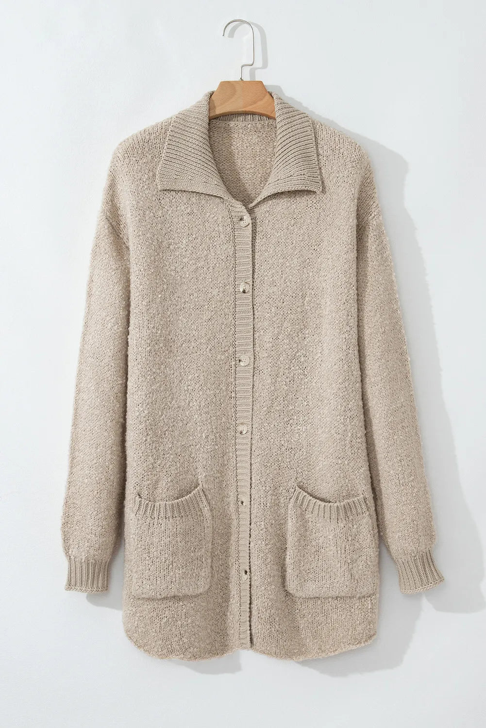 Sophie - Stijlvolle Lange Mouwen Cardigan met Knoopsluiting