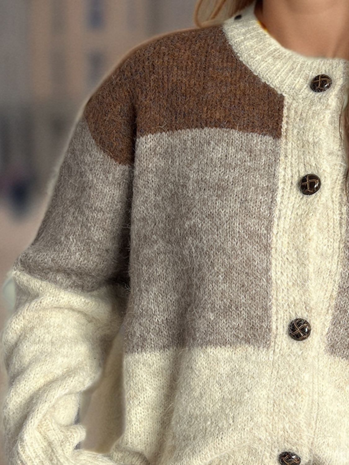 Sophie - Comfortabel Casual Vest met Knoopsluiting