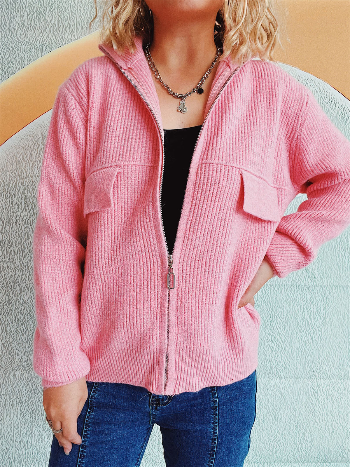 Sophie - Comfortabele Cardigan met Rits