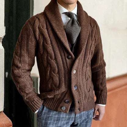 Luca - Stijlvolle Gebreide Cardigan Sweater