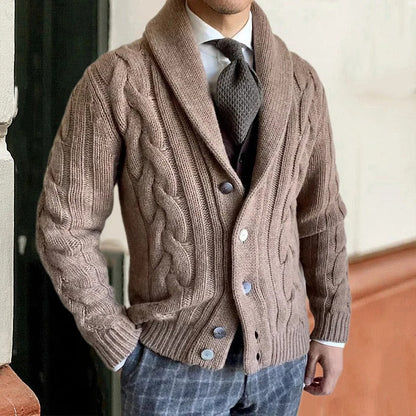 Luca - Stijlvolle Gebreide Cardigan Sweater