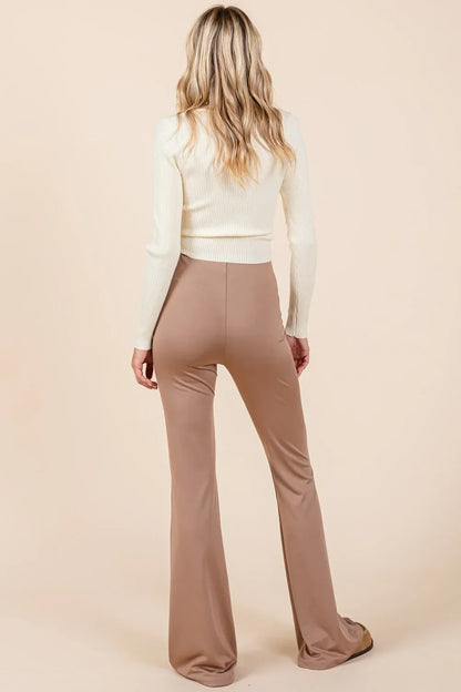 Luna - Comfortabele Stretch Flare Broek