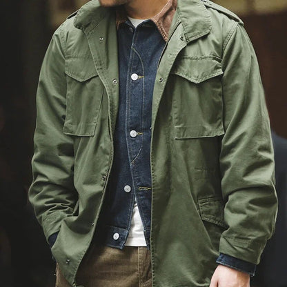 Jasper - Tijdloos Vintage Militair Jack