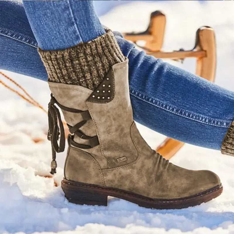 Lina - Comfortabele Orthopedische Winterlaarzen