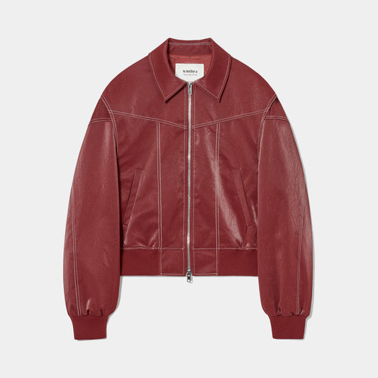 Nina - Trendy Oversized Jas met Edgy Contrast