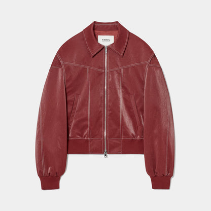 Nina - Trendy Oversized Jas met Edgy Contrast