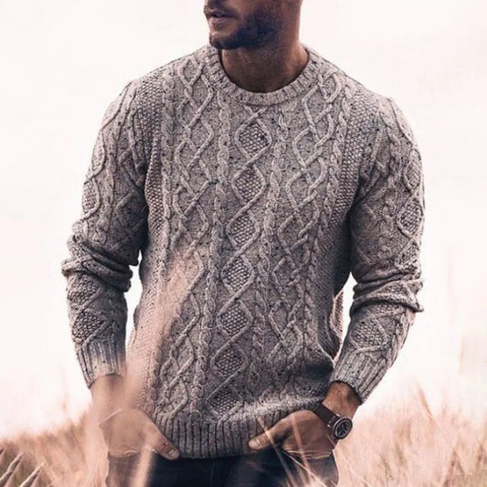 Victor - Stijlvolle Casual Gebreide Trui