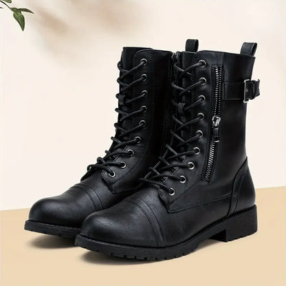 Sophie - Trendy Veterschoenen met Zijrits