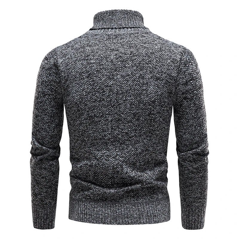 Luca - Elegante Coltrui met Hoge Kraag