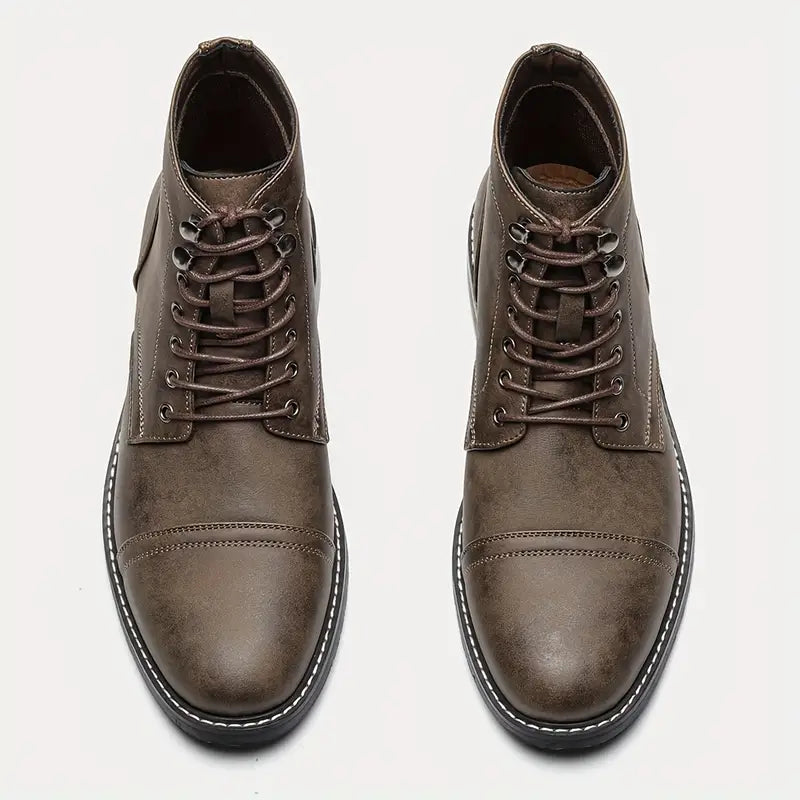 Tijdloze Vintage Leren Laarzen