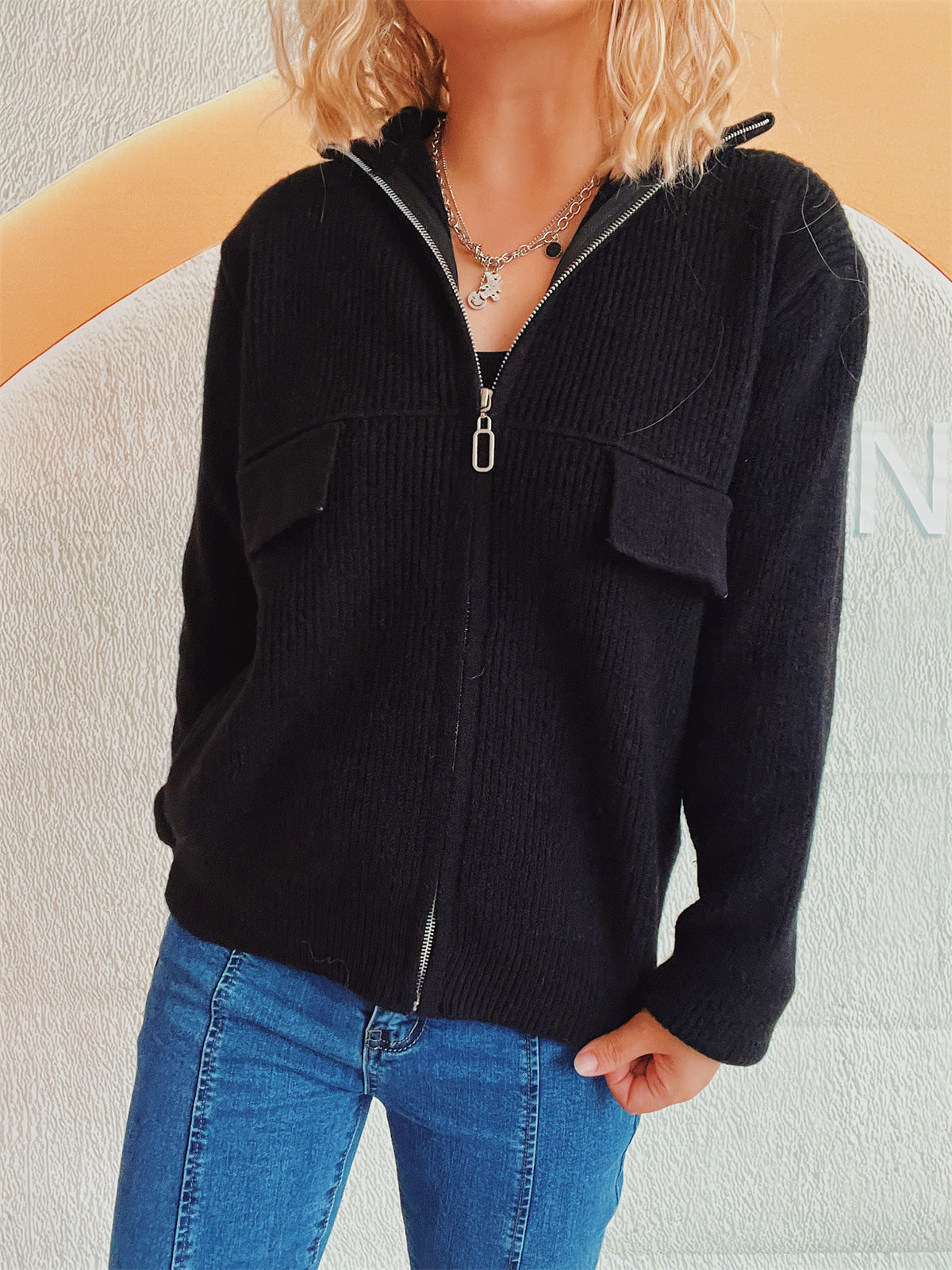 Sophie - Comfortabele Cardigan met Rits