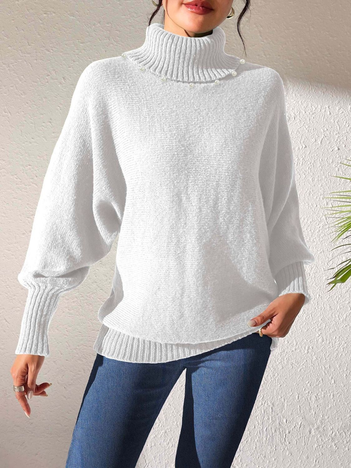 Isabella - Luxe Coltrui met Hoge Kraag