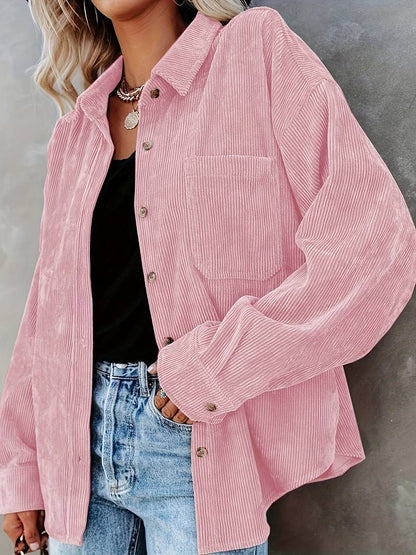 Sophie - Geribd Casual Shirt