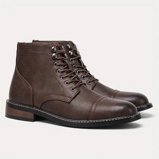 Tijdloze Vintage Leren Laarzen