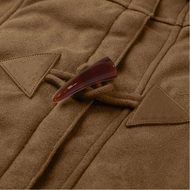 Stijlvolle Winterjas met Verfijnde Details
