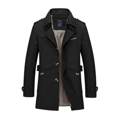 Leo - Stijlvolle Winterjas met Capuchon