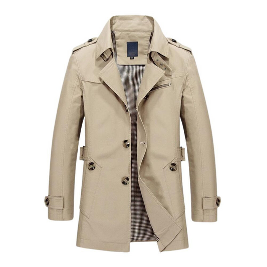 Leo - Stijlvolle Winterjas met Capuchon