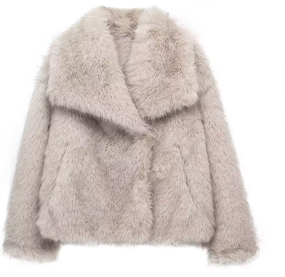 Isabella - Luxe Bontjas met Tijdloze Elegantie