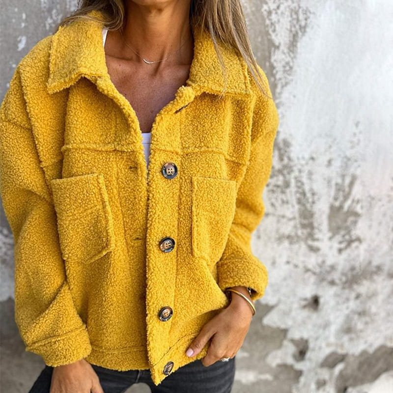 Lotte - Elegante Herfstjas met Getailleerde Pasvorm