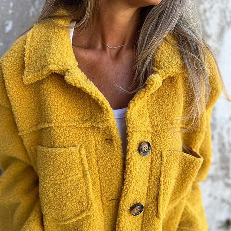 Lotte - Elegante Herfstjas met Getailleerde Pasvorm