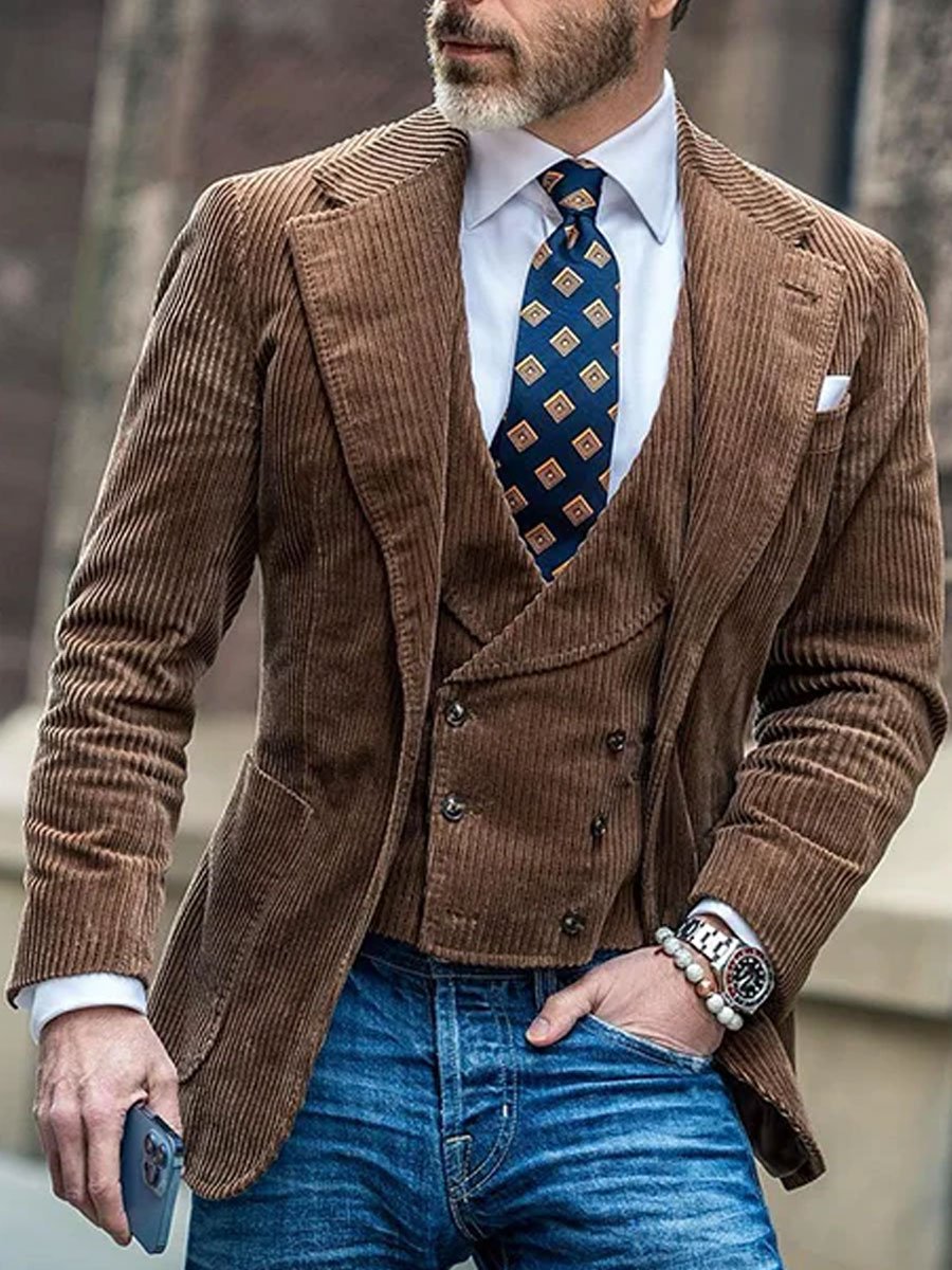 Nina - Casual Corduroy Blazer