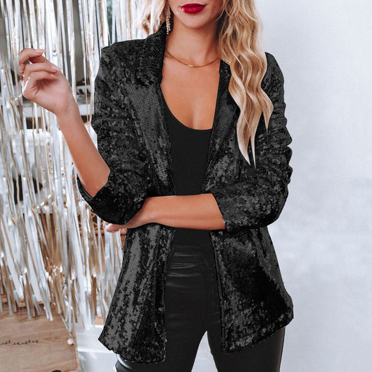 Luna - Glamoureuze Glitter Blazer