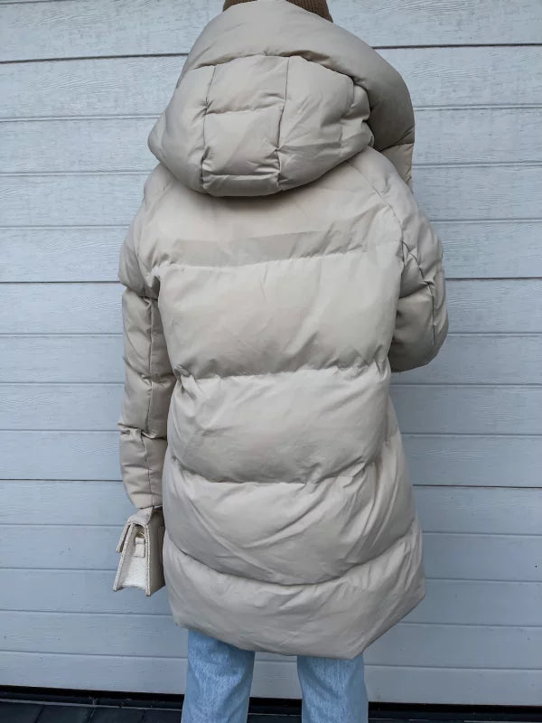 Sophie - Gewatteerde Winterjas met Capuchon