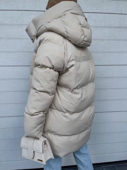 Sophie - Gewatteerde Winterjas met Capuchon