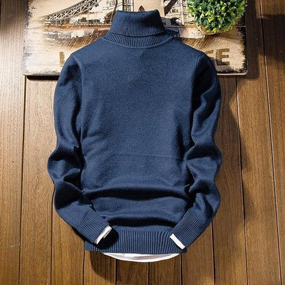 Willem - Luxe Warme Coltrui met Col