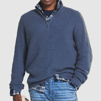 Stijlvolle Half Zip Trui