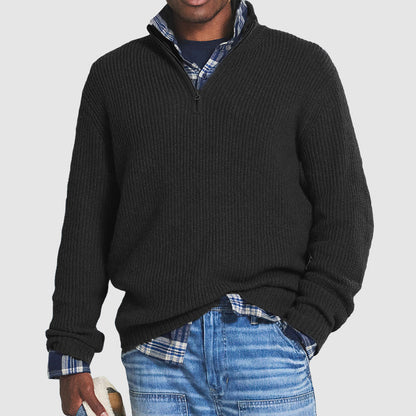 Stijlvolle Half Zip Trui