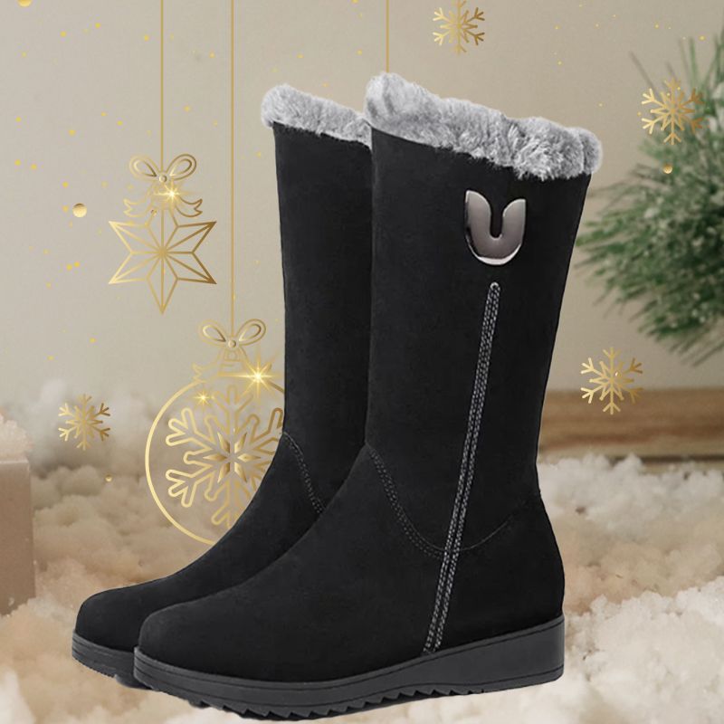 Sophie - Comfortabele Hoge Laarzen met Luxe Voering