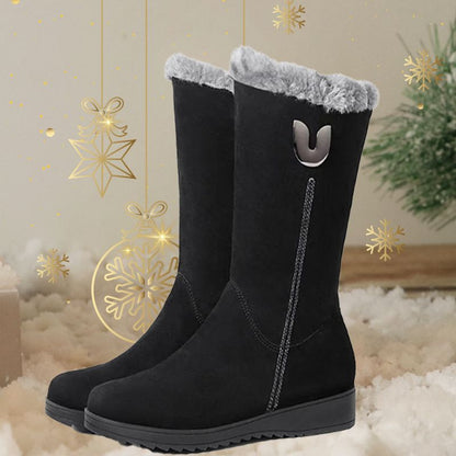 Sophie - Comfortabele Hoge Laarzen met Luxe Voering
