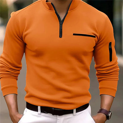 Joris - Luxe Quarter-Zip Trui voor elke gelegenheid