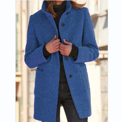 Luxe Winterjas met Elegante Snit