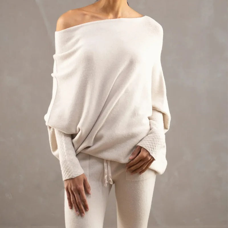 Luna - Stijlvolle Off-Shoulder Trui