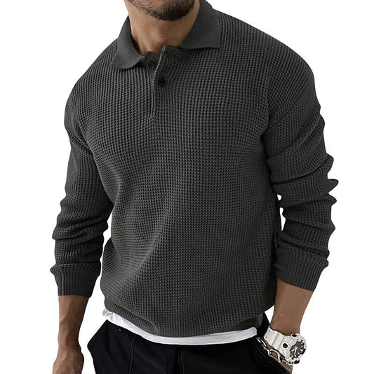 Elias - Luxe Premium Polo met Lange Mouwen