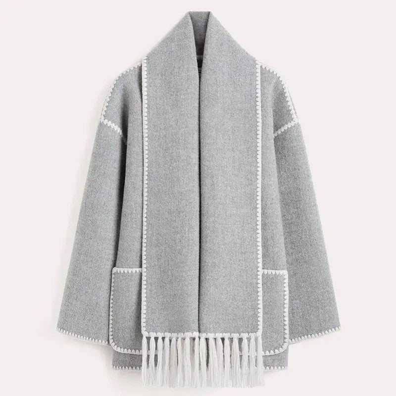Luna - Elegante Winterjas met Luxe Afwerking