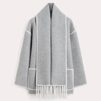 Luna - Elegante Winterjas met Luxe Afwerking
