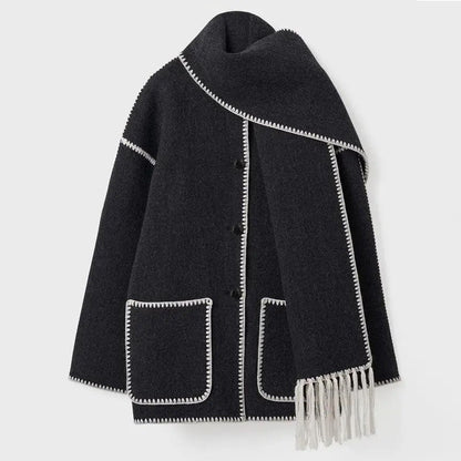 Luna - Elegante Winterjas met Luxe Afwerking